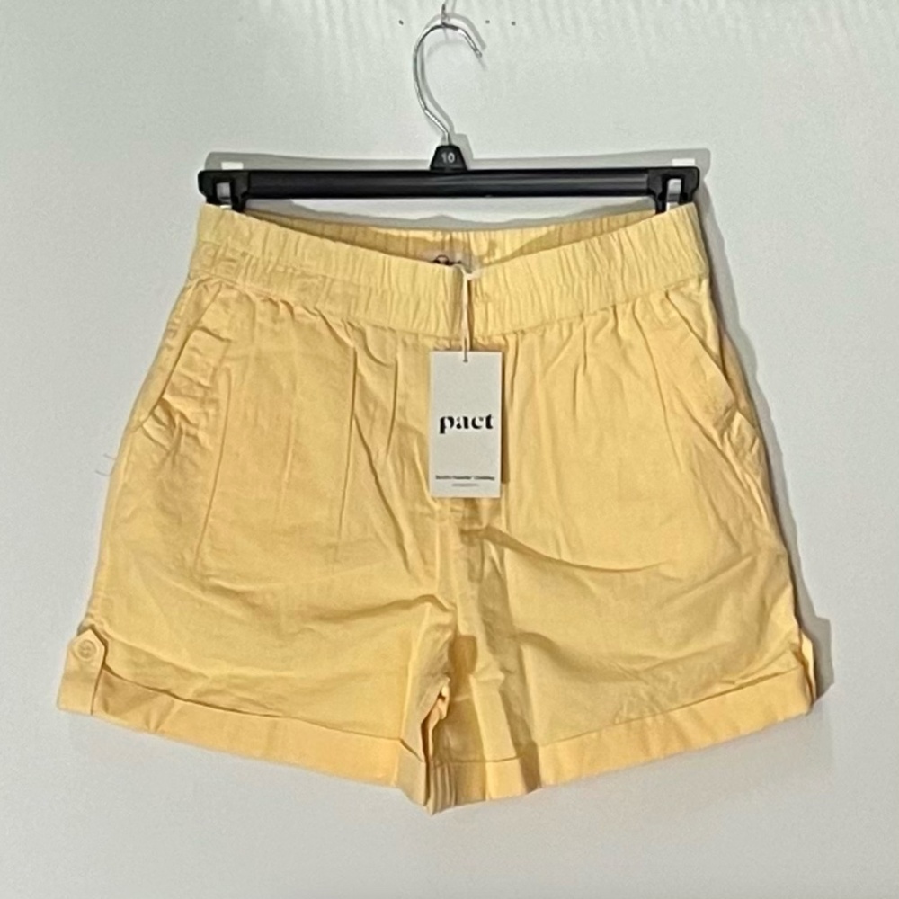 Pact Organic Cotton Linen Shorts